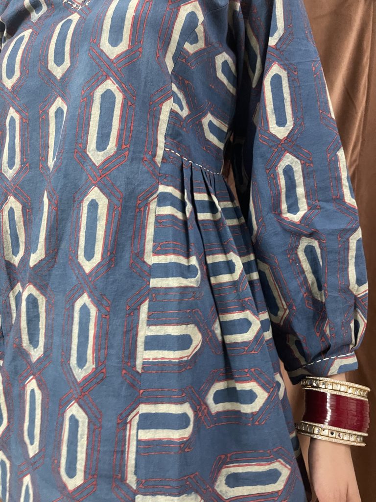 The Syahi Peplum Kurti - 3