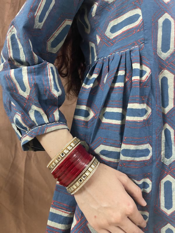 The Syahi Peplum Kurti - 4