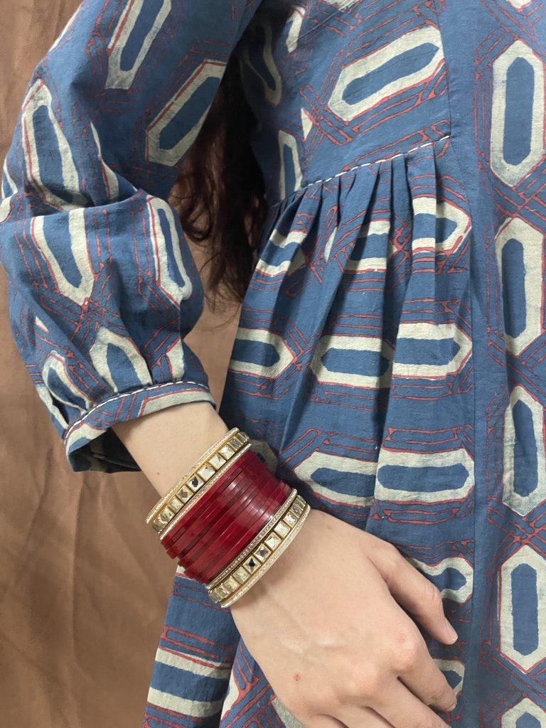 The Syahi Peplum Kurti - 4