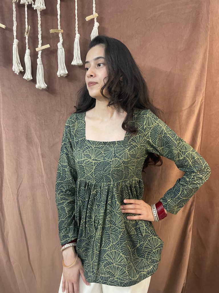 The mastani Peplum Top - 3
