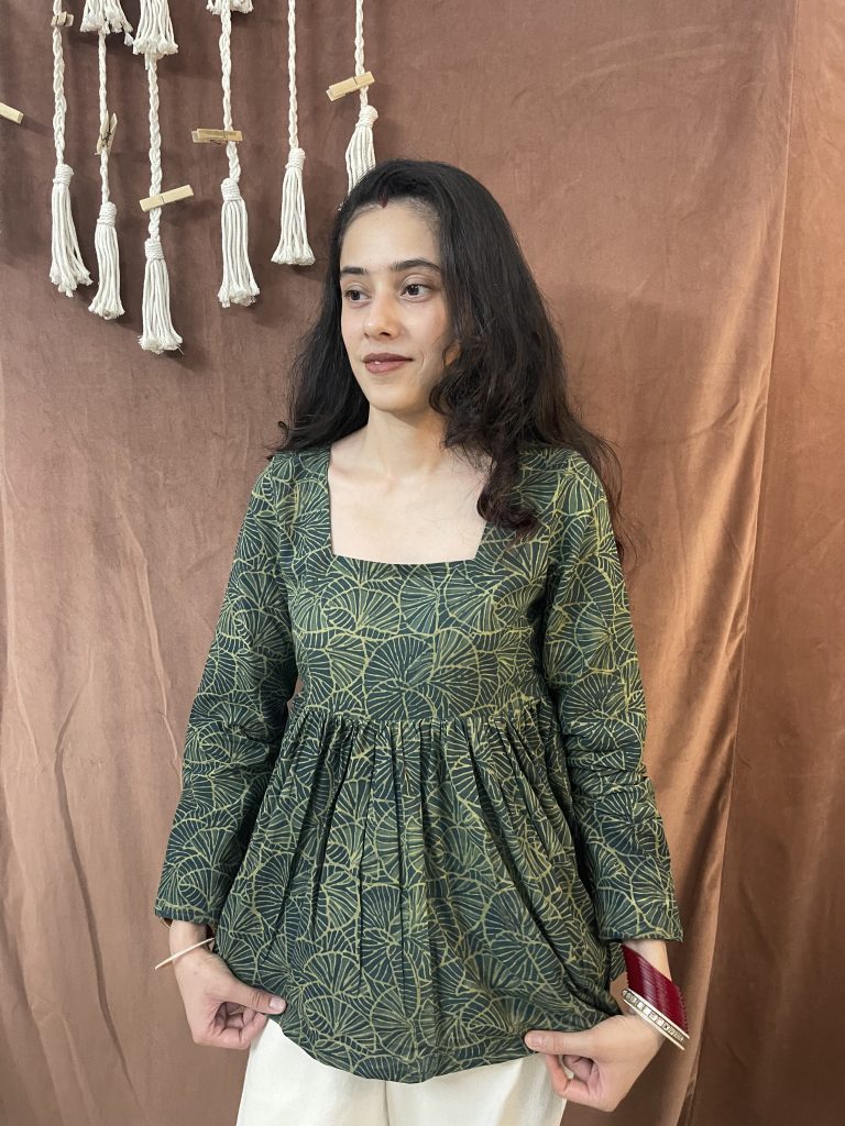 The mastani Peplum Top - 4