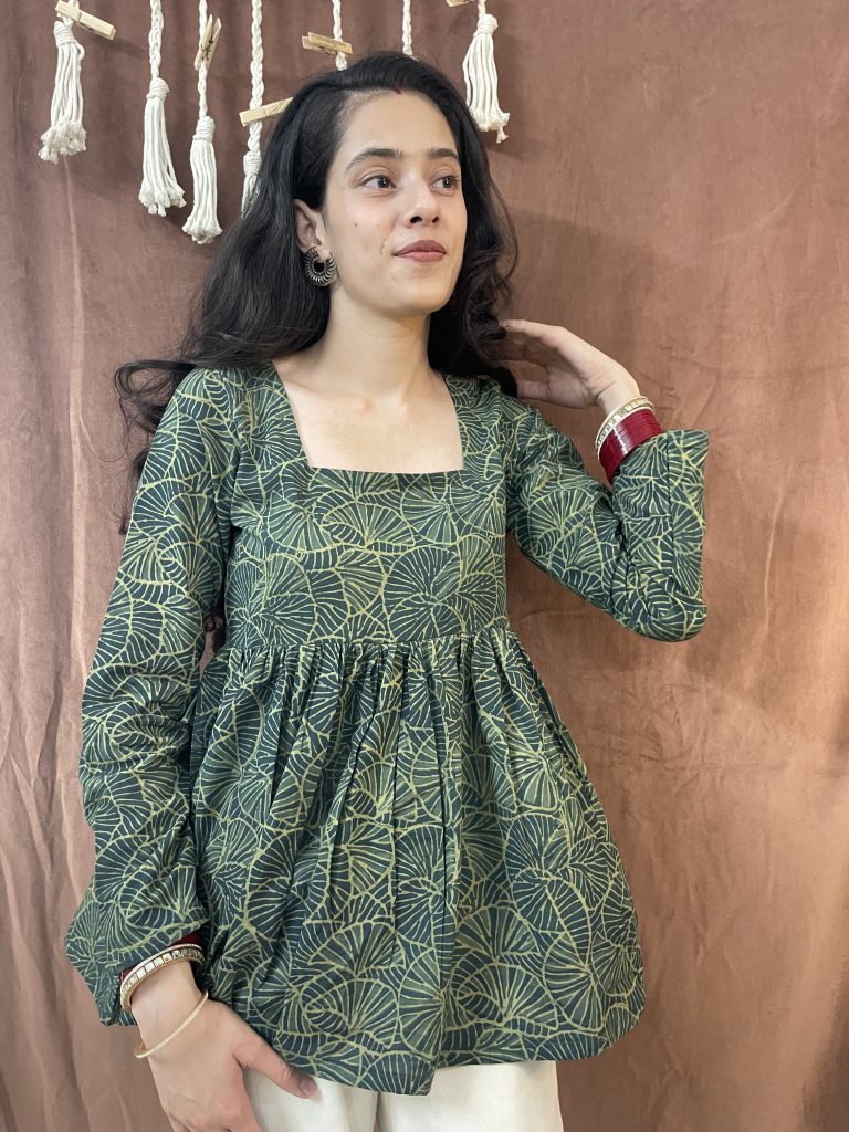 The mastani Peplum Top - 5
