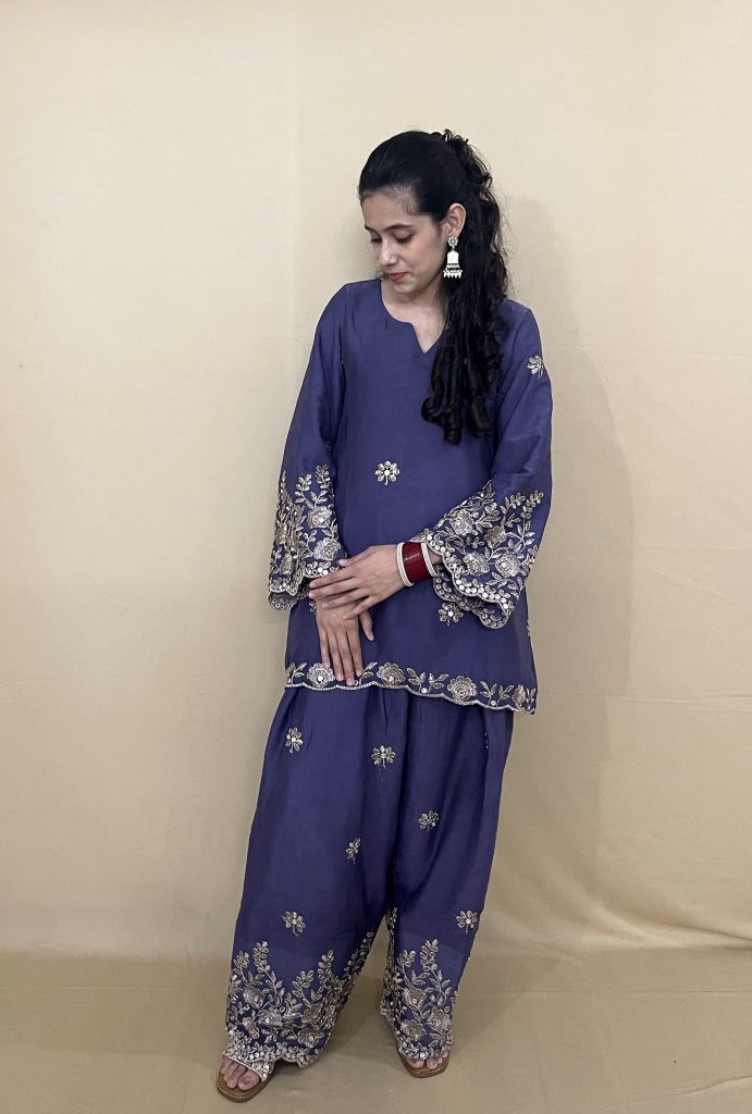 Falsa Handcrafted Farshi Salwar Suit - Badass Farshi Suit for Baddies