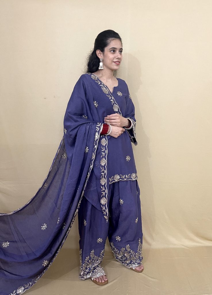 Home 5 Falsa Handcrafted Farshi Salwar Suit - Badass Farshi Suit for Baddies