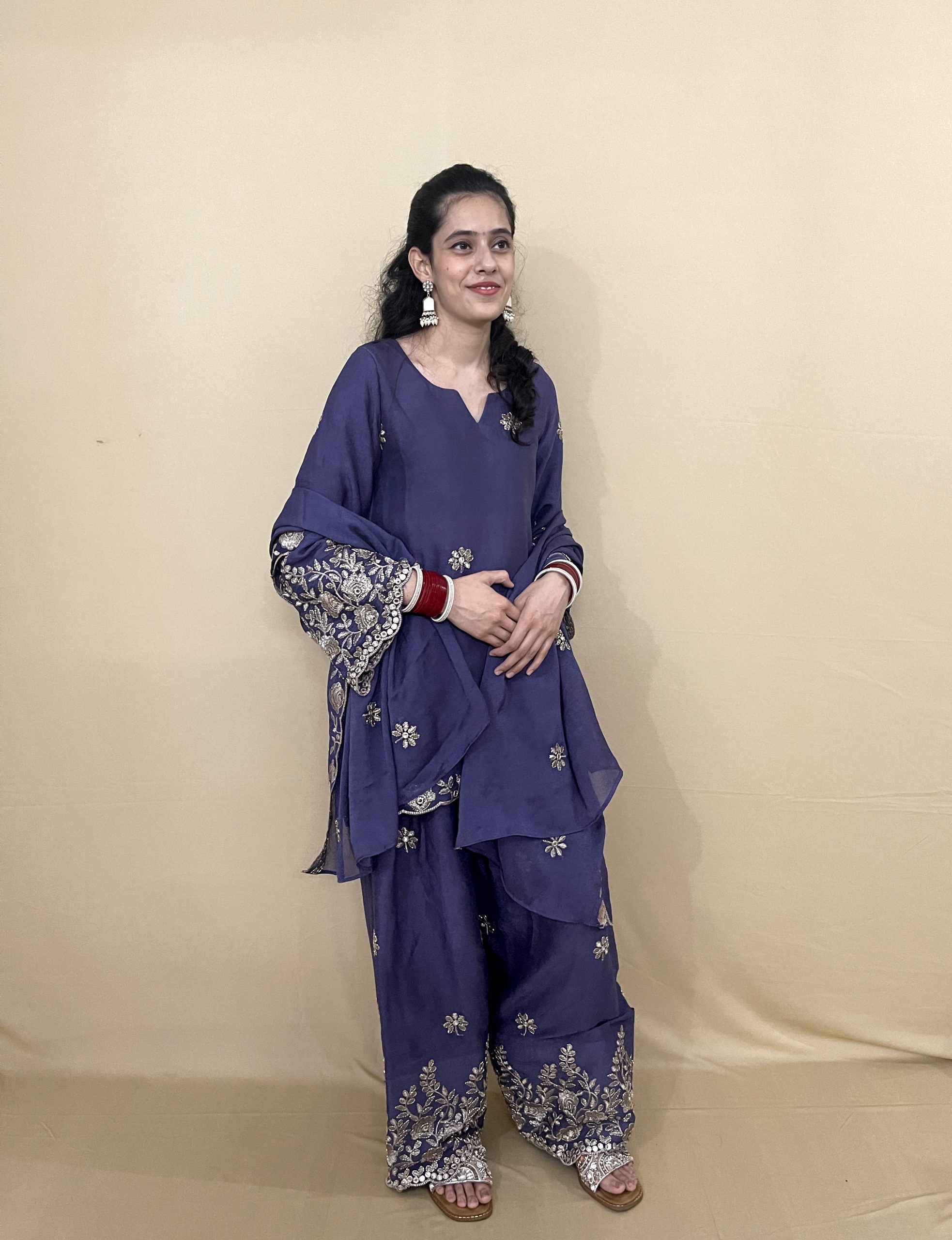 Falsa Handcrafted Farshi Salwar Suit - Badass Farshi Suit for Baddies