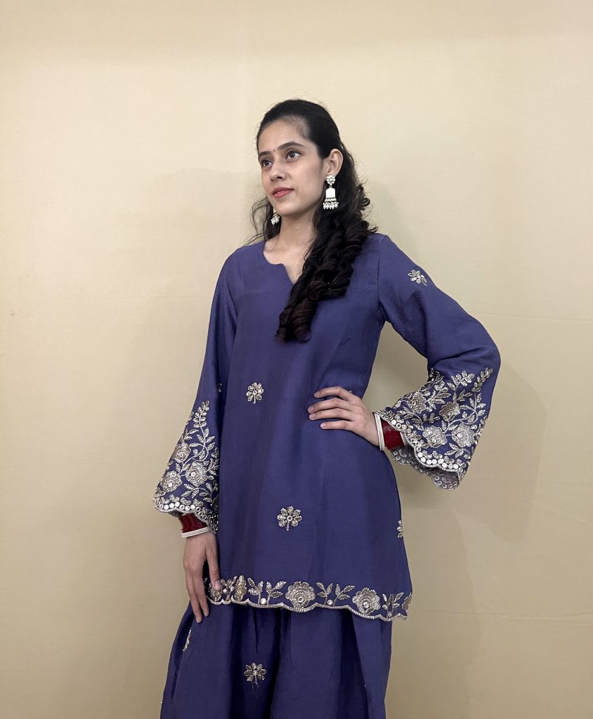 Falsa Handcrafted Farshi Salwar Suit - Badass Farshi Suit for Baddies