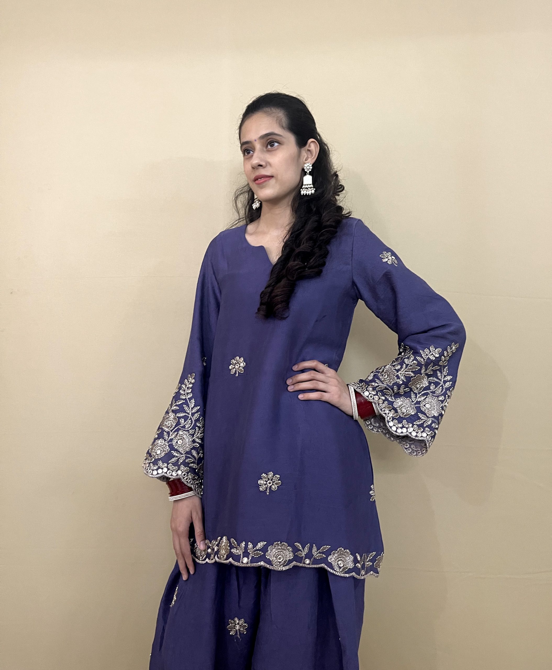 Falsa Handcrafted Farshi Salwar Suit - Badass Farshi Suit for Baddies
